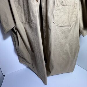 Carhart 4XL Short Sleeved Work Shirt Big and Tall Used